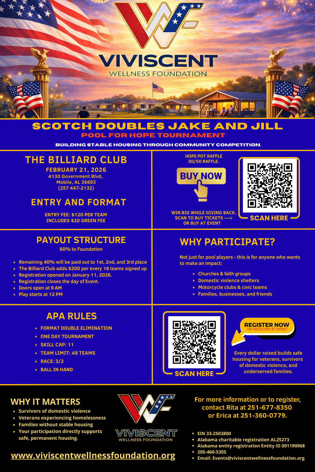 Current Alabama Pool Event